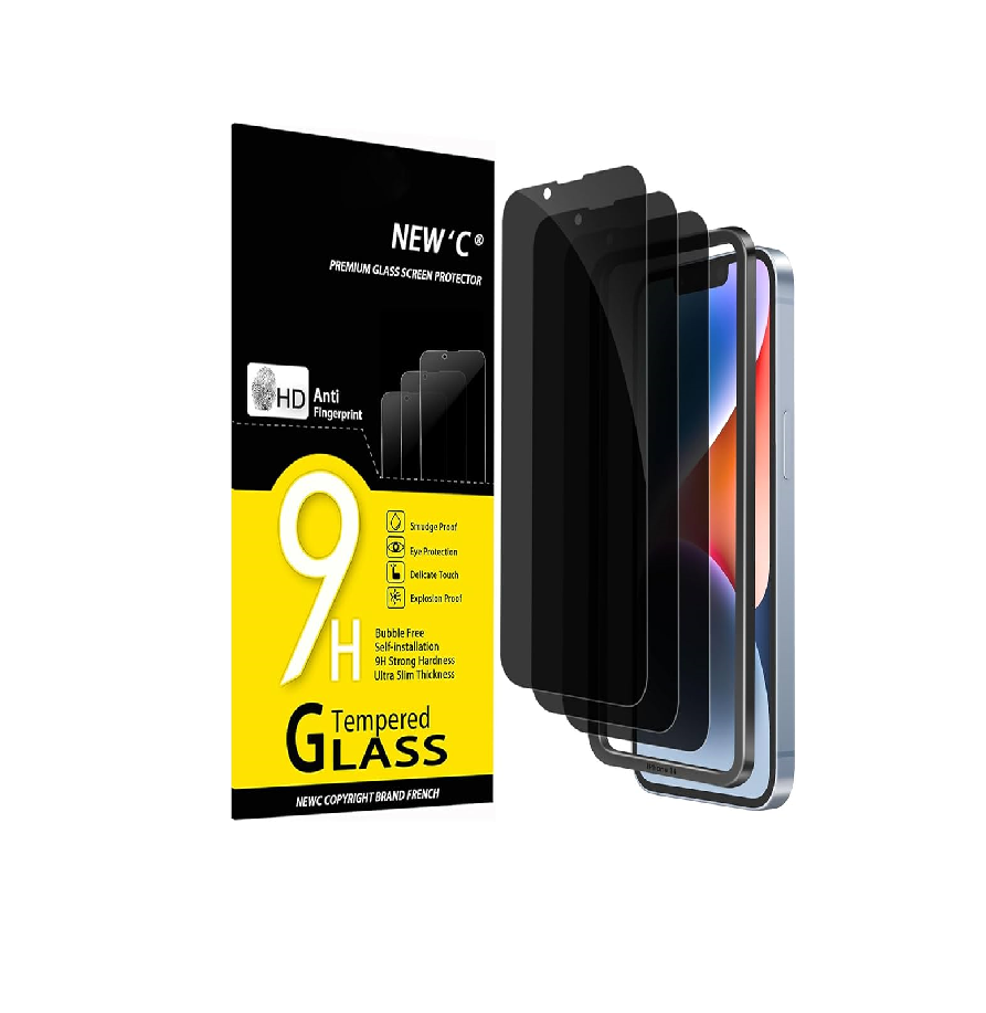 NEW'C Pack of 3 Privacy Screen for iPhone 16 Pro