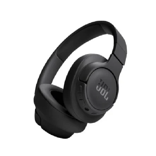 JBL Tune 720BT - Wireless Over-Ear Headphones with JBL Pure Bass Sound, Bluetooth 5.3, Up to 76H Battery Life and Speed Charge, Lightweight, Comfortable and Foldable Design Black