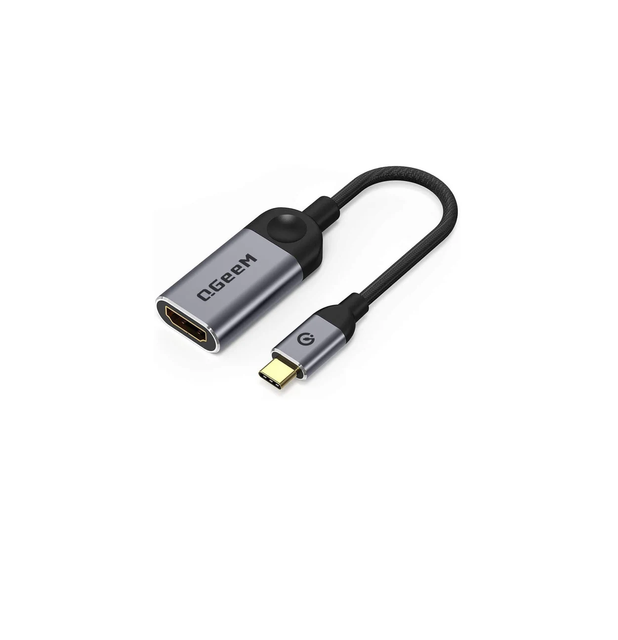 QGeeM USB C to HDMI Adapter 4K@30Hz Cable, USB Type-C