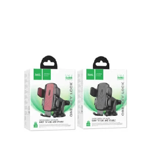 HOCO CA120 Prospering center console car holder for tablets black