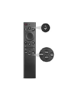 Xtreme Samsung Replacement Black Bluetooth Television Remote,