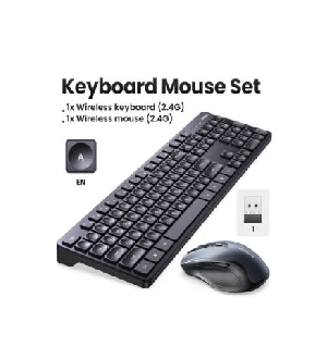 (W100 Limeide Wireless Combo Keyboard With Mouse (Plug&Play)