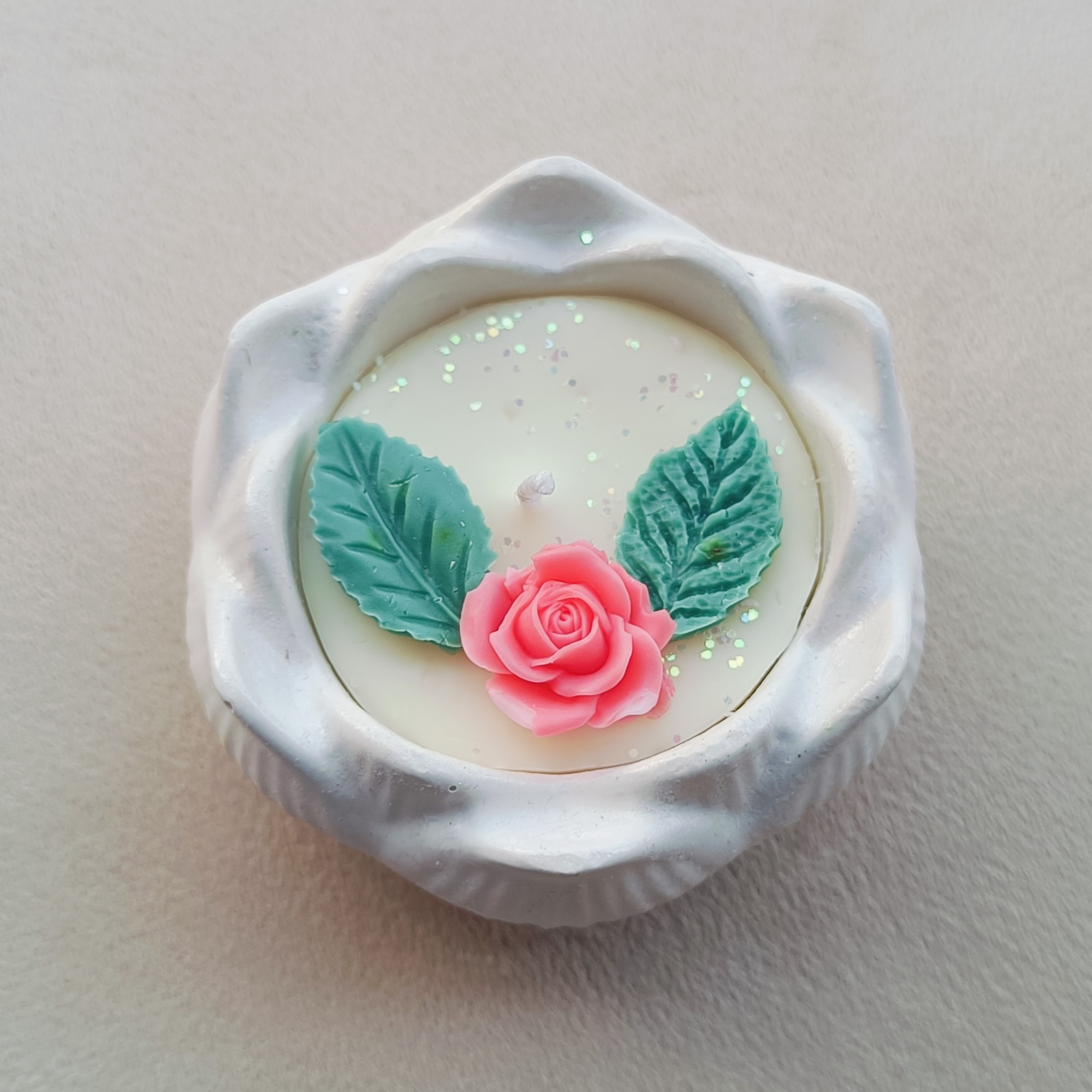 Rose Bowl Candle