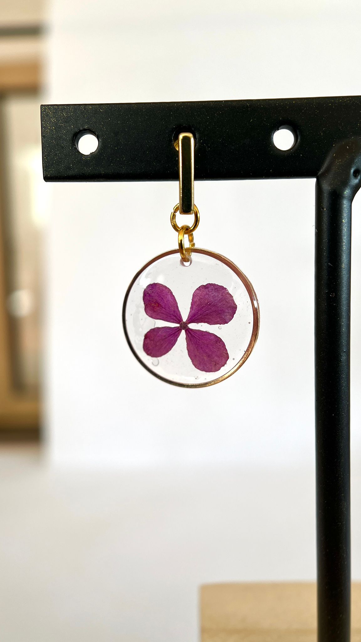 Butterfly - Hortensia rosa 