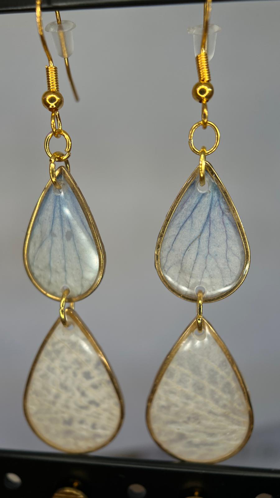 Cascada - Azul y blanco