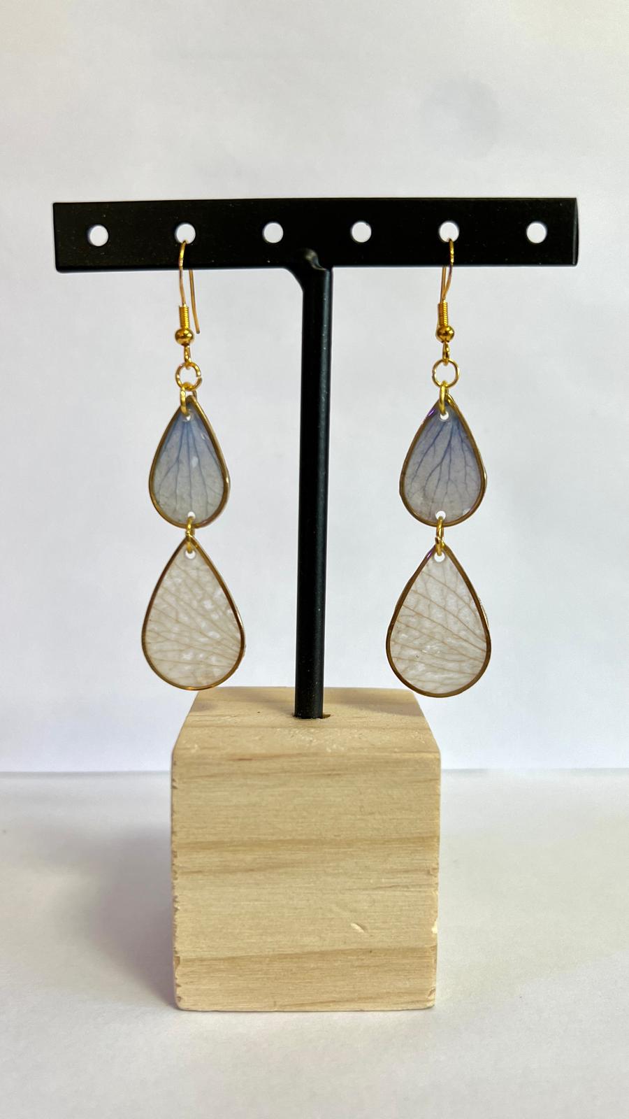 Cascada - Azul y blanco