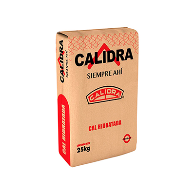 Cal hidratada Calidra 25 kg