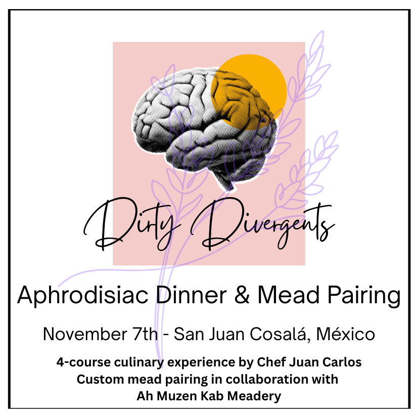 Aphrodisiac dinner + custom mead pairing