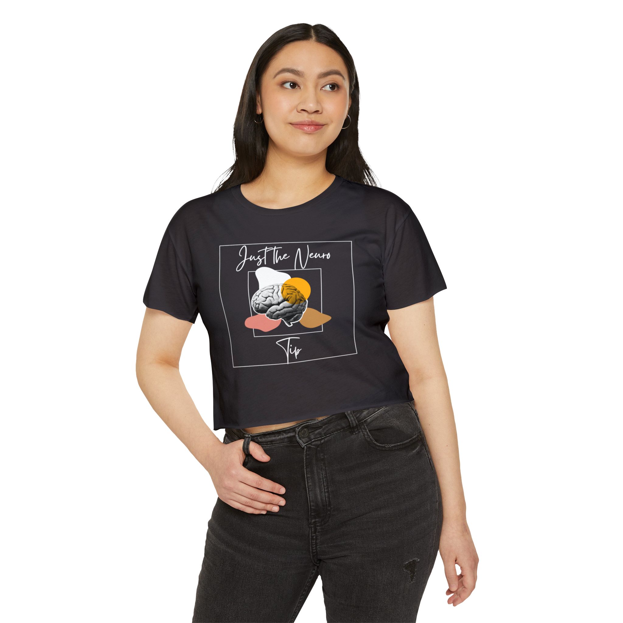 Just the Neuro Tip Crop Top 