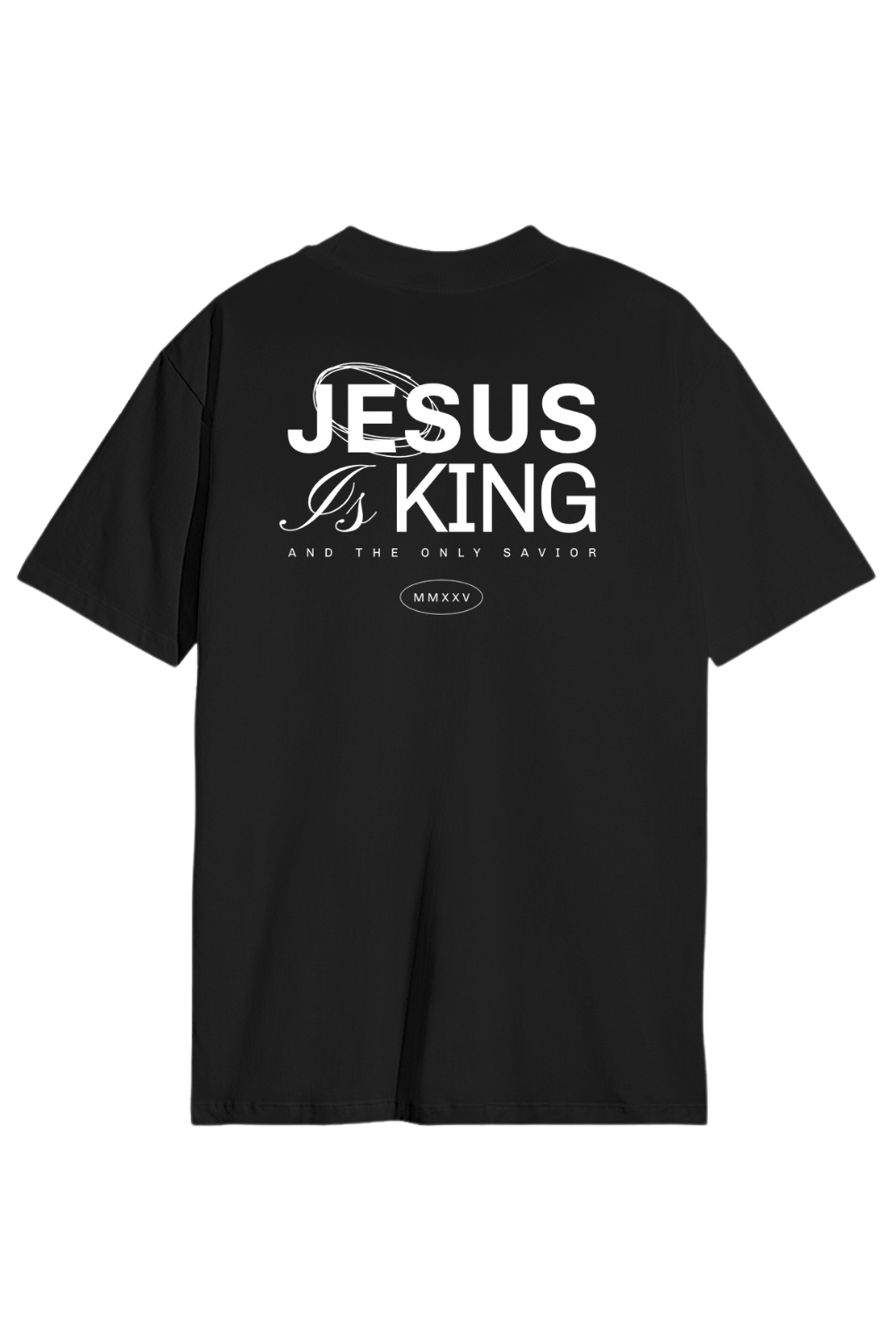 Camiseta Jesus Is King - Oversized Premium