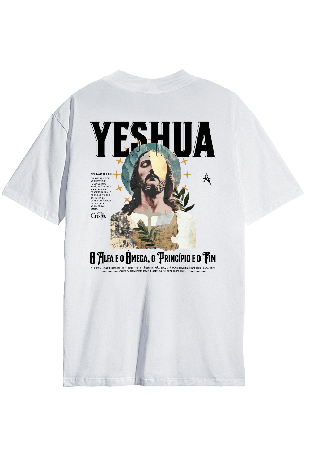 Camiseta Alpha & Omega - Oversized Premium