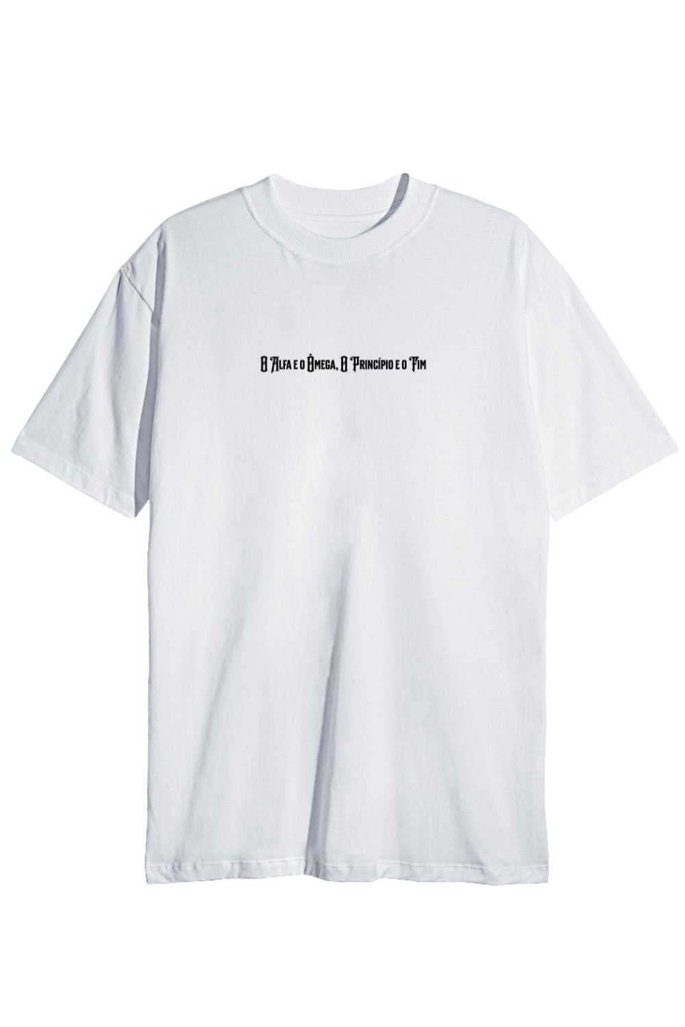 Camiseta Alpha & Omega - Oversized Premium