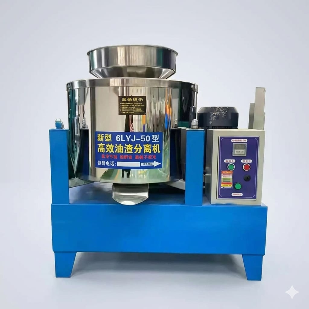 Centrifugal oil filter machine