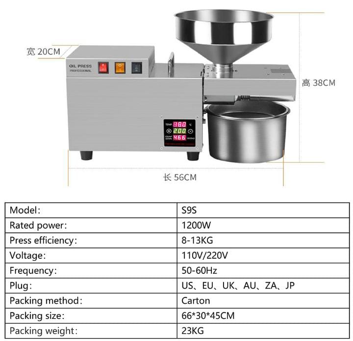 Automatic Oil Press Machine