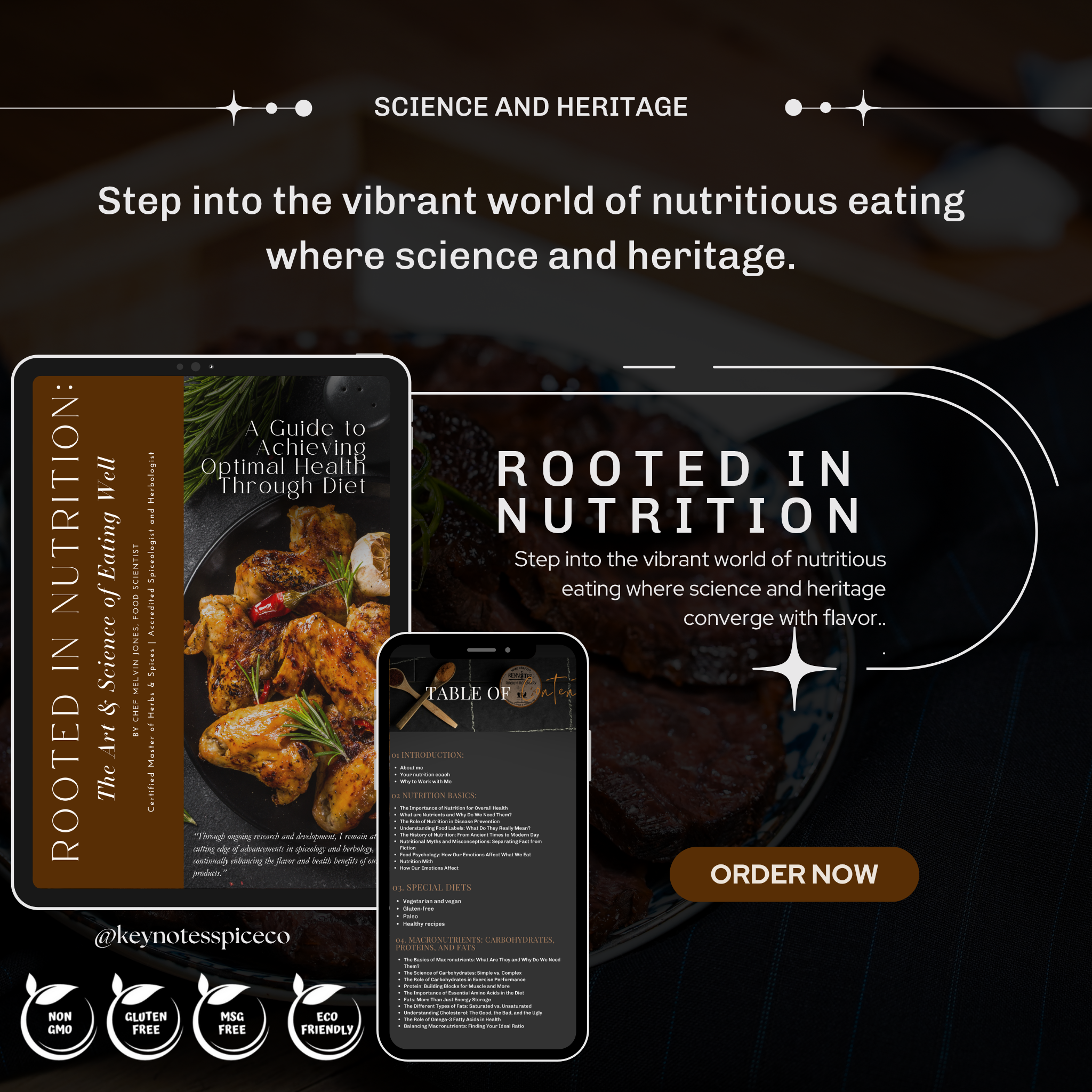 Rooted in Nutrition: The Art & Science of Eating Well