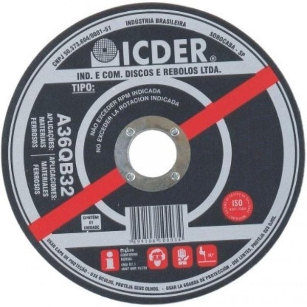 Disco de Corte Icder 10"