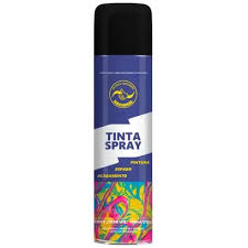 Tinta Spray Preto Brilho/Fosco