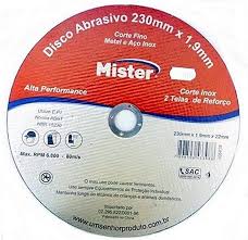 Disco de Corte Mister 9.1/10"x7/8"