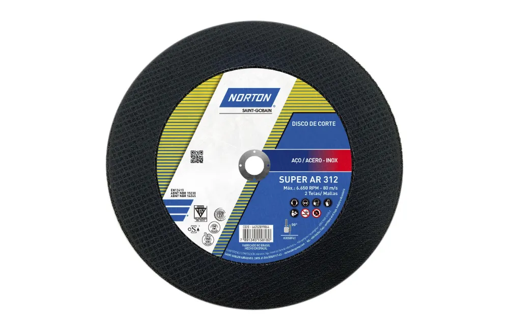 Disco de Corte Norton 10"