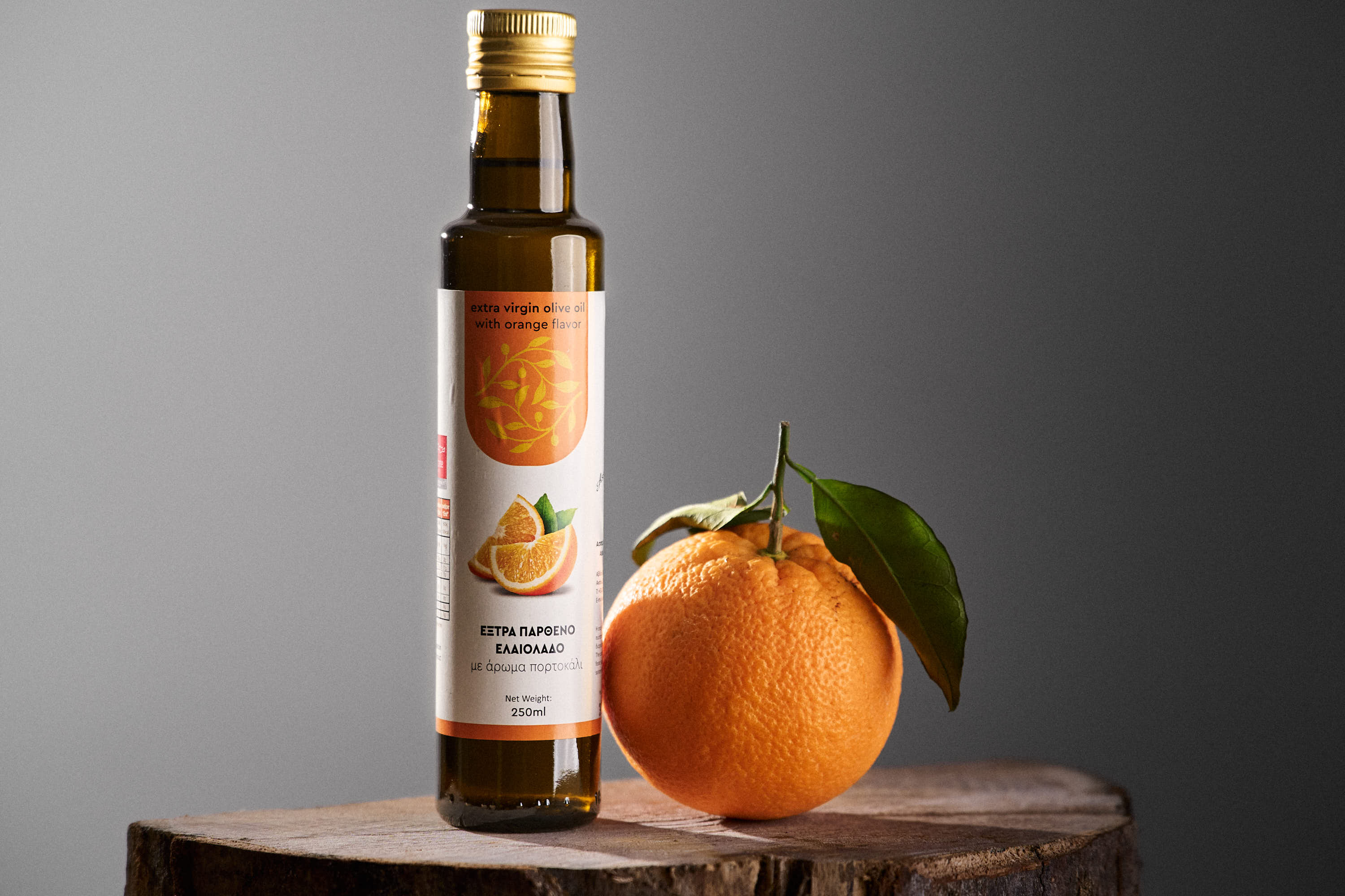 Huile d'olive à l'orange 250ml