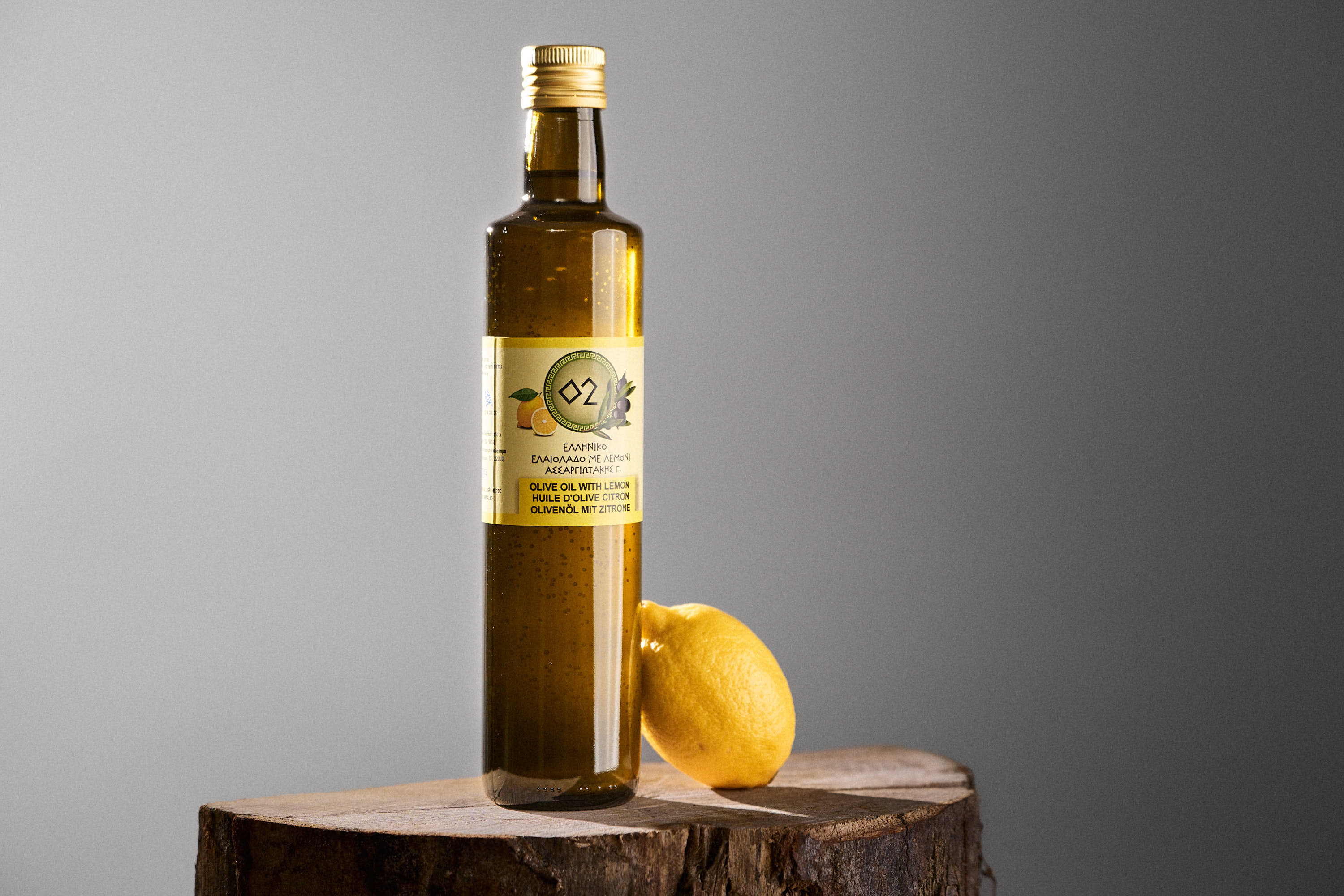 Huile d'olive citron 500ml