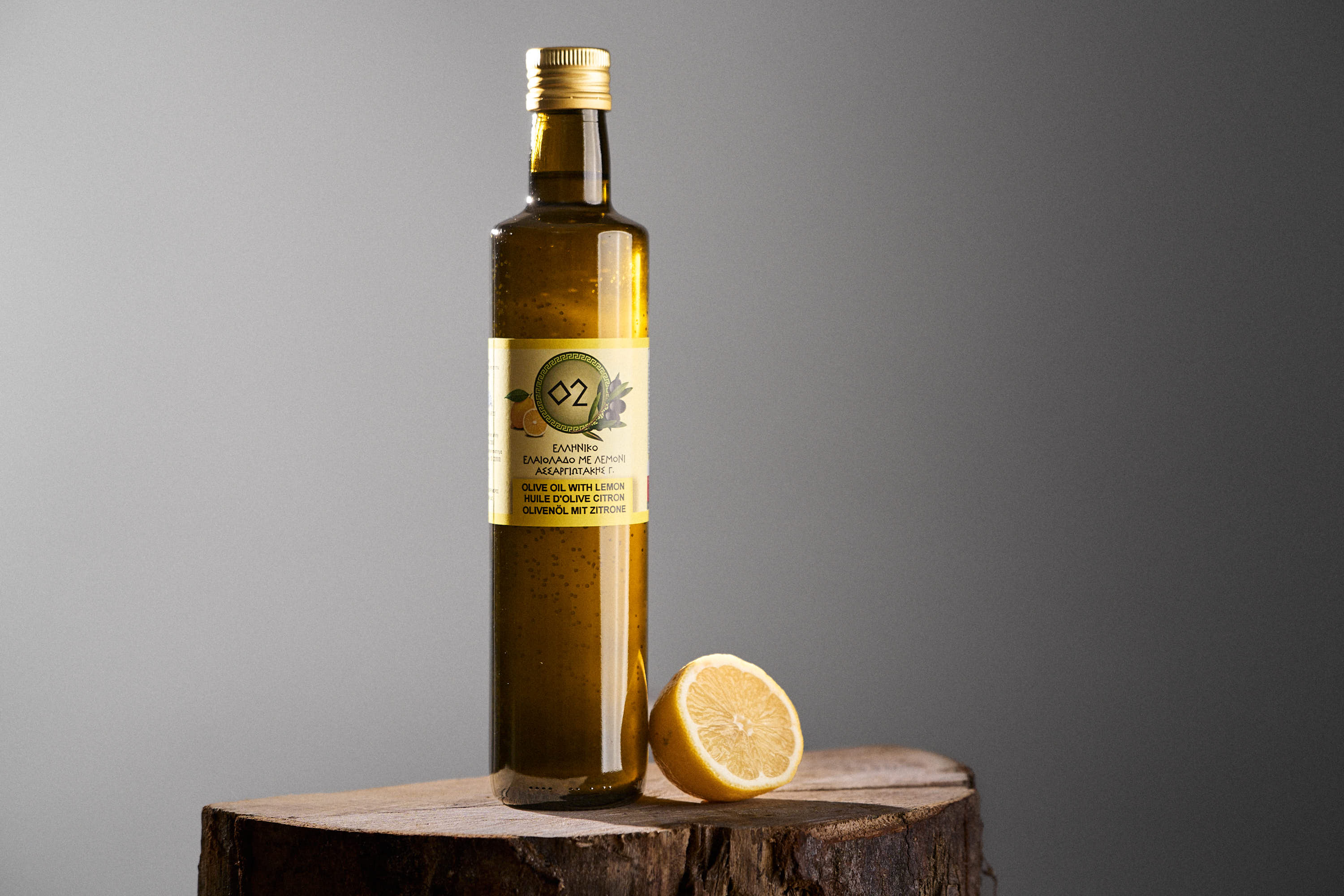 Huile d'olive citron 500ml