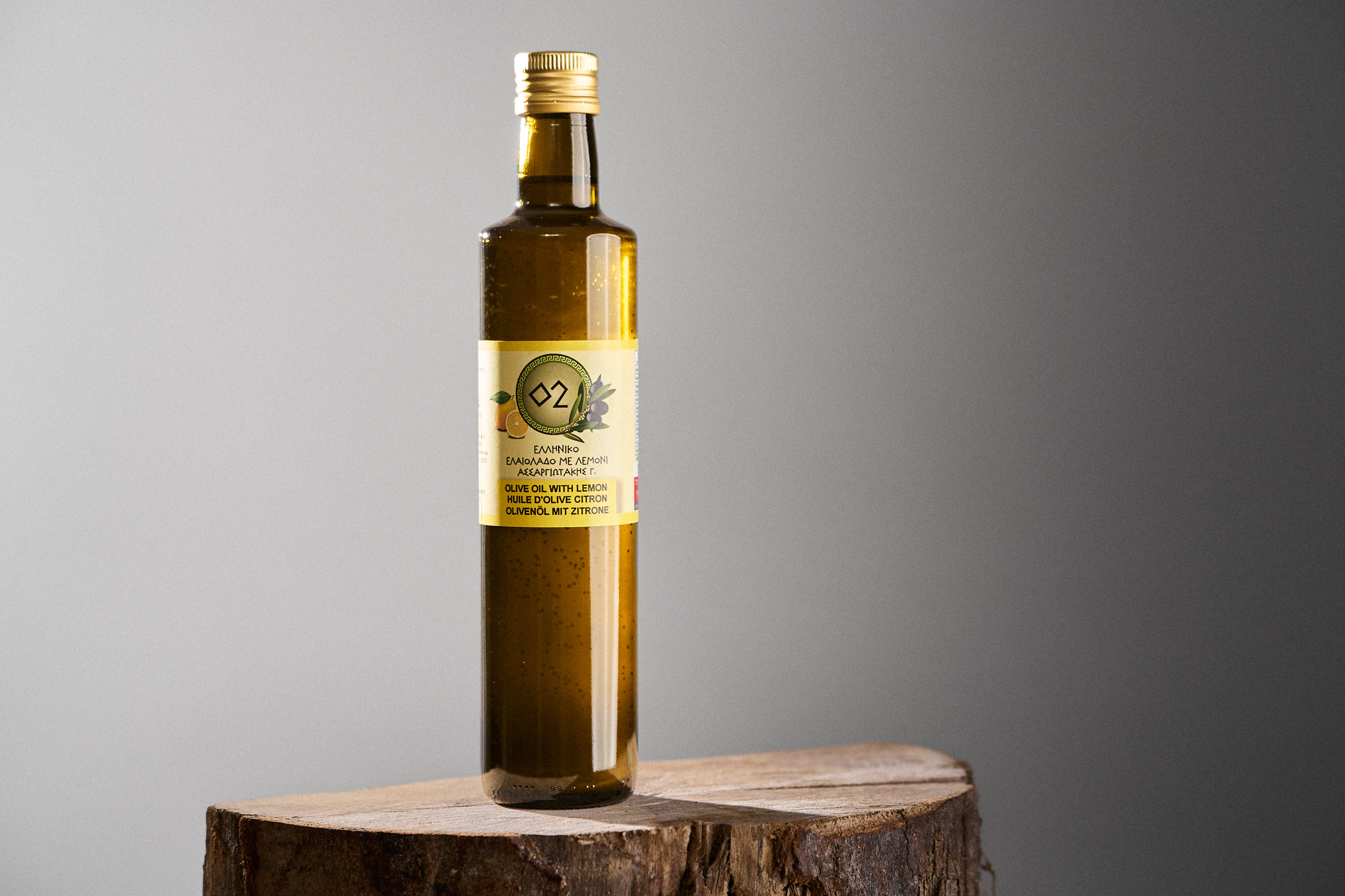 Huile d'olive citron 500ml