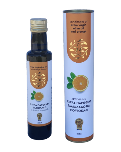 Huile d'olive à l'orange 250ml