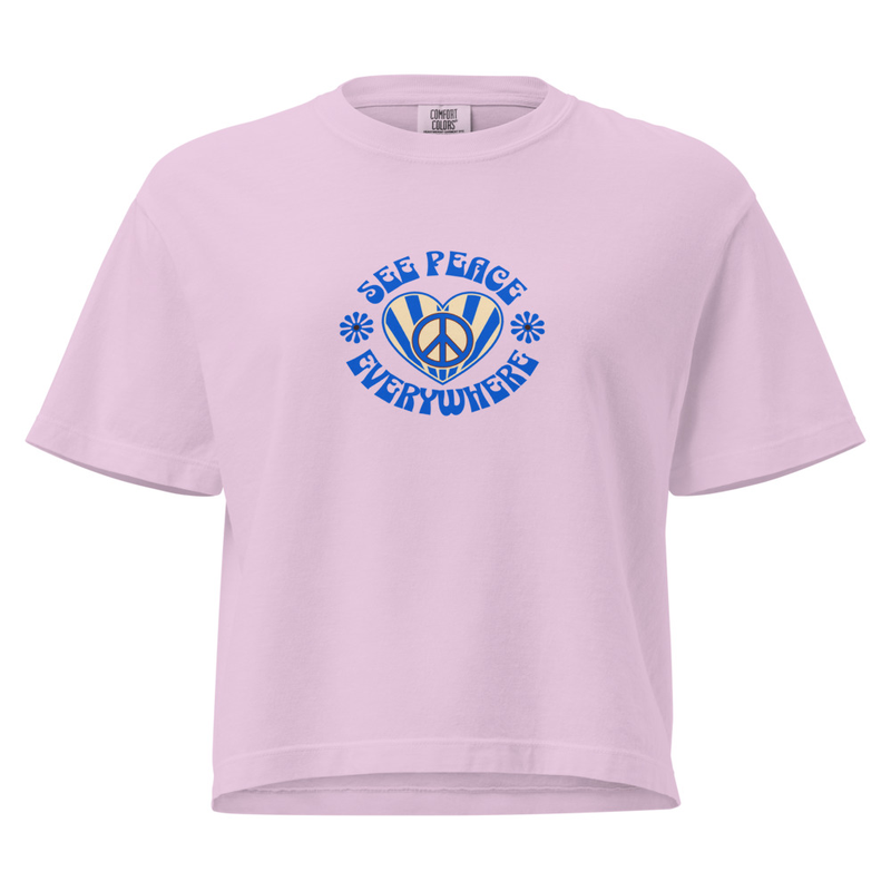 Women’s heavyweight boxy tee