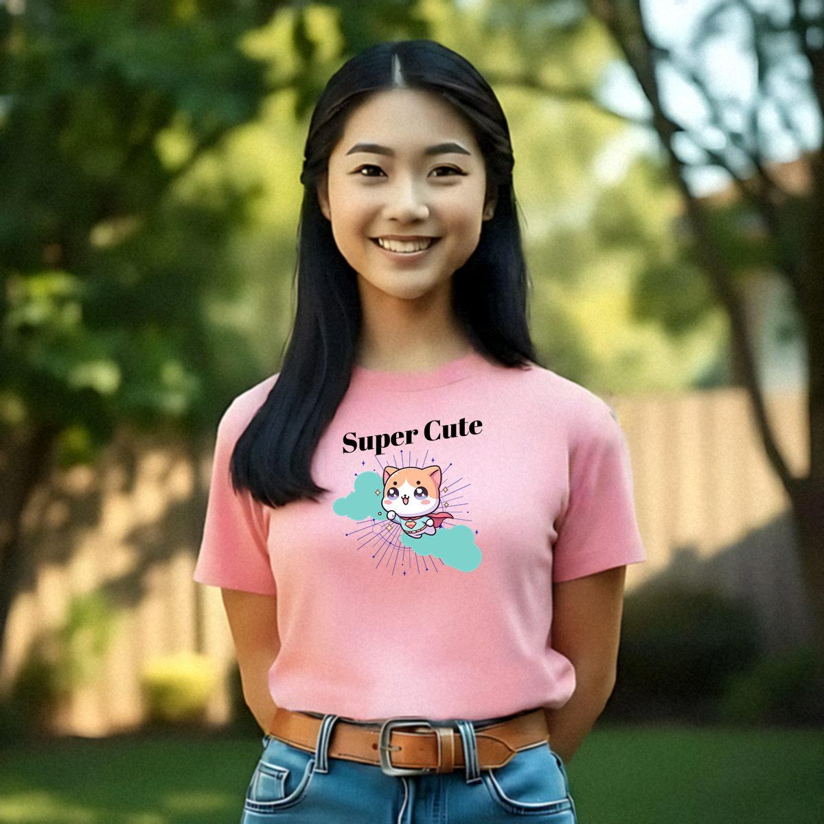 Super Cute Cartoon Graphic T-Shirt