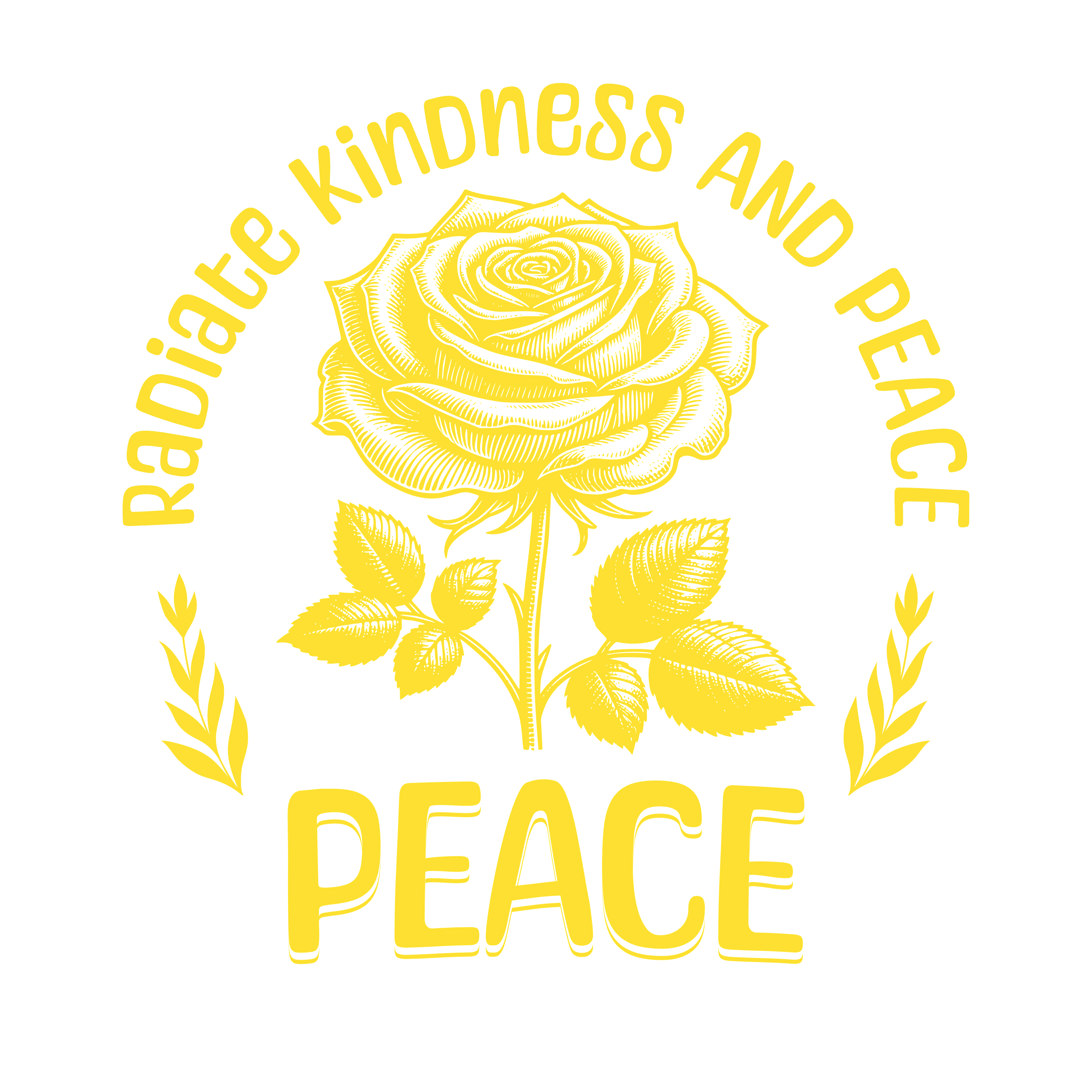 Radiate Kindness and Peace T-Shirt