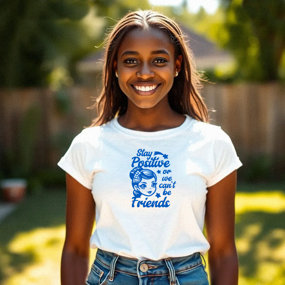 Stay Positive Graphic T-Shirt
