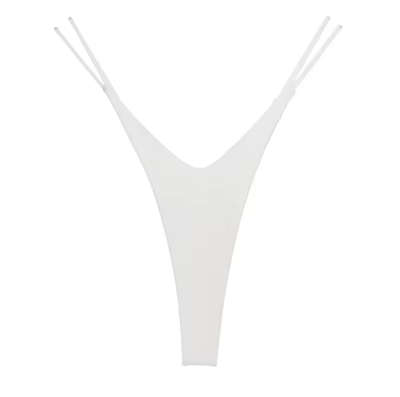 Black Micro String Bikini Bottom