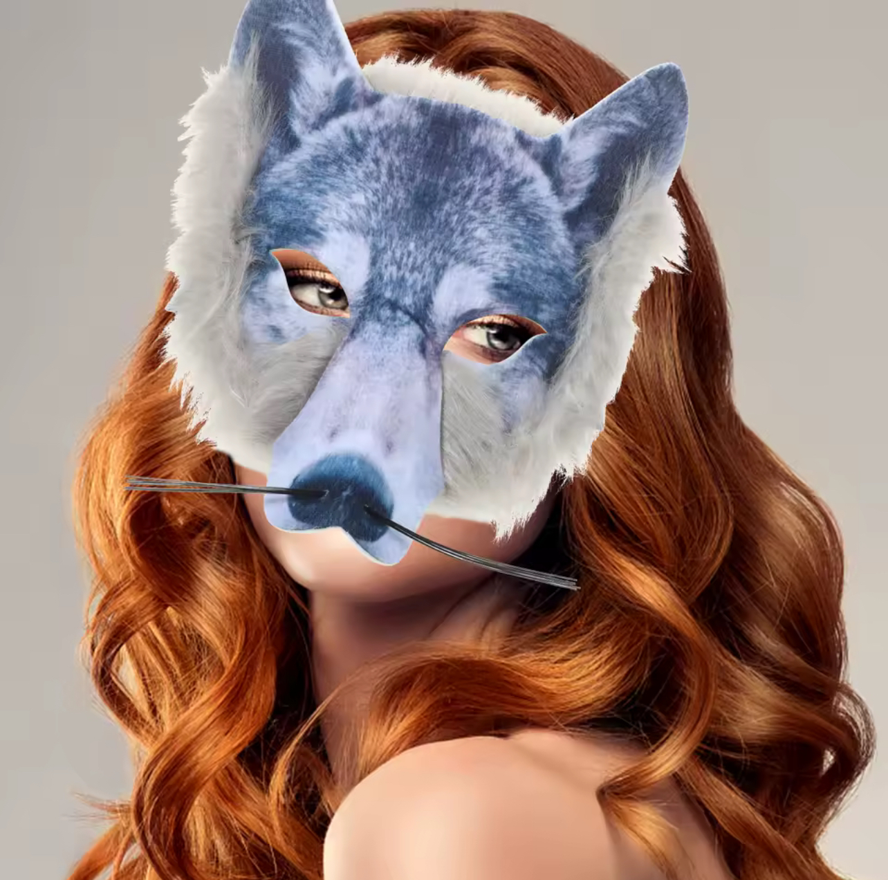 Wolf Face Mask