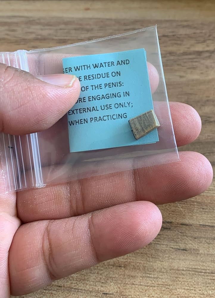 Generic 3 pcs of Delay Stone long lasting sex increase timing Delay max love Black Stone Original