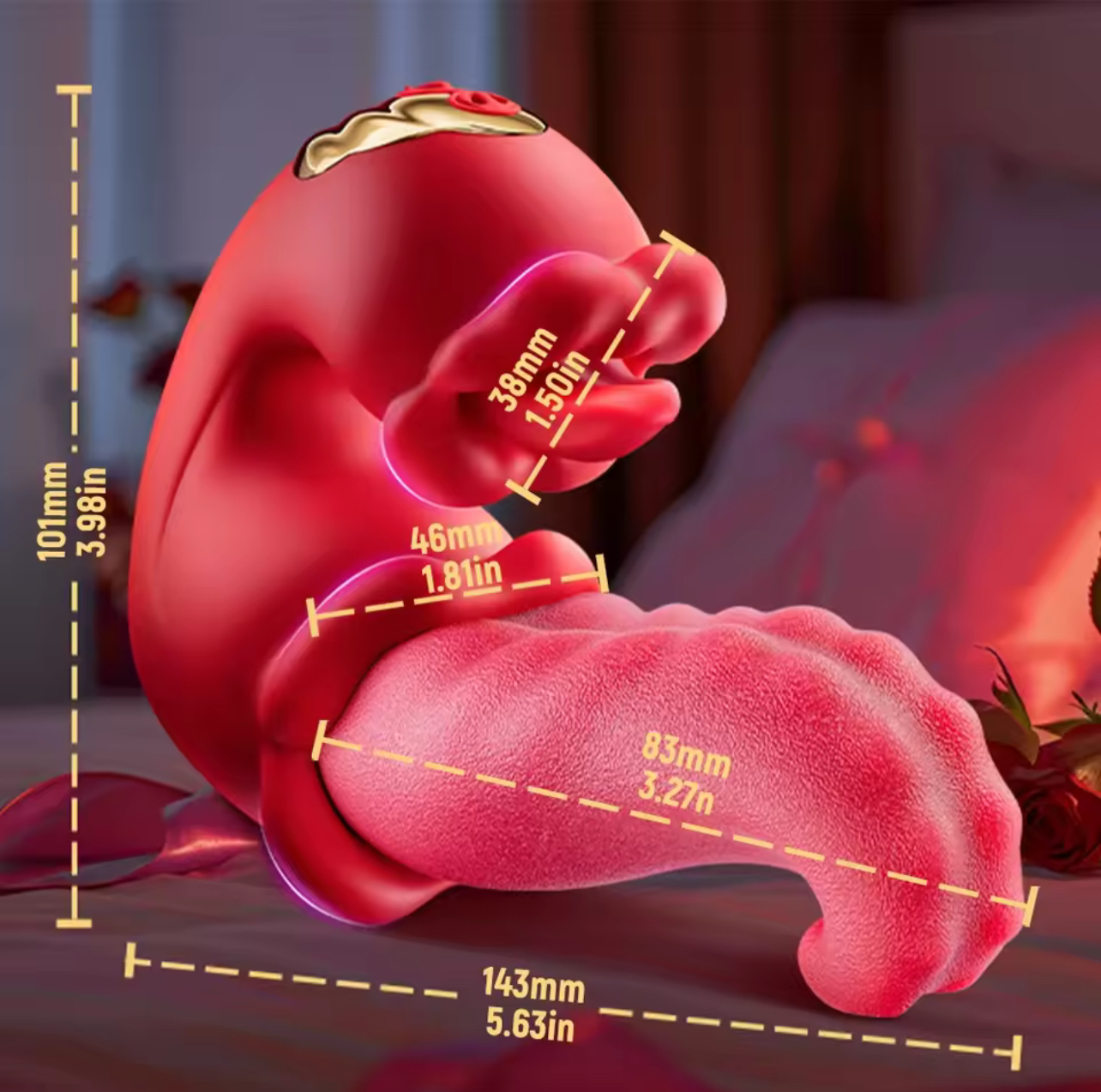 Dual-action Tongue Vibrator