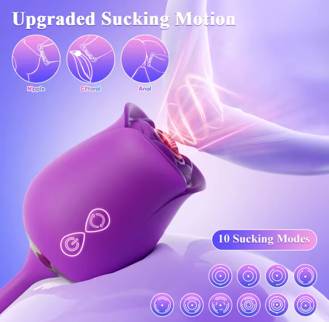 Rose Clitoral Vibrator