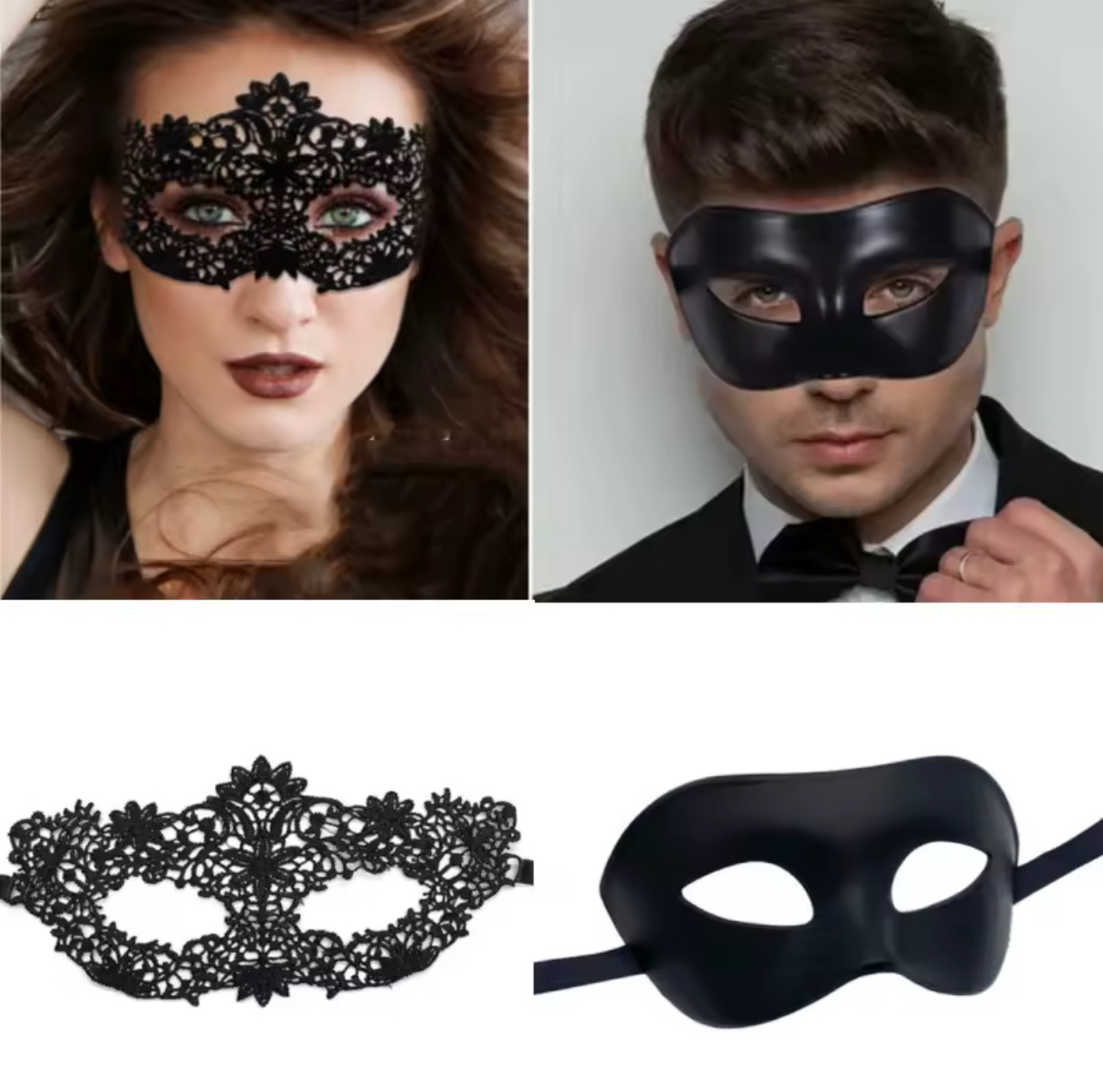 Elegant Masquerade Masks
