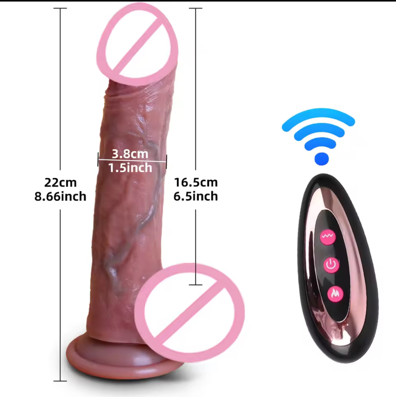 4 in 1 Thrusting Dildo