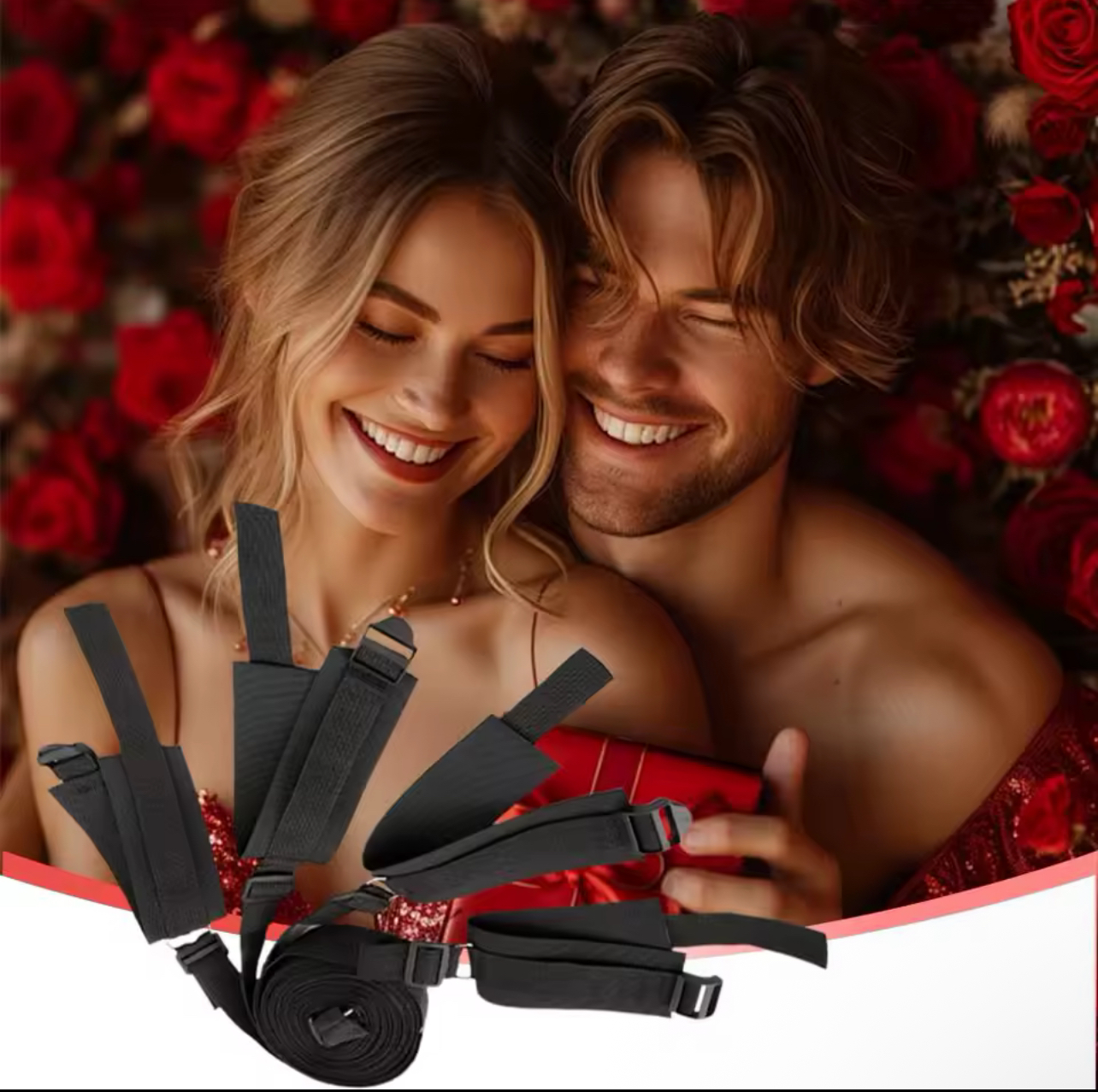 Adjustable Black Straps Set