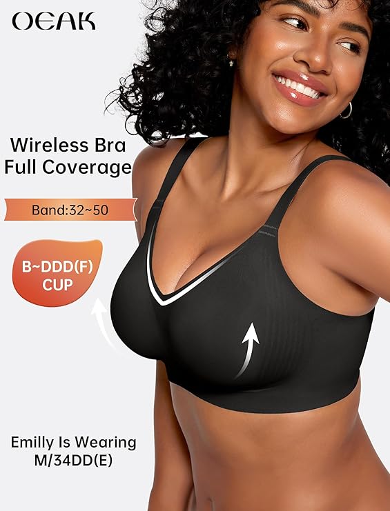 DEANGELMON Seamless Comfort Bra