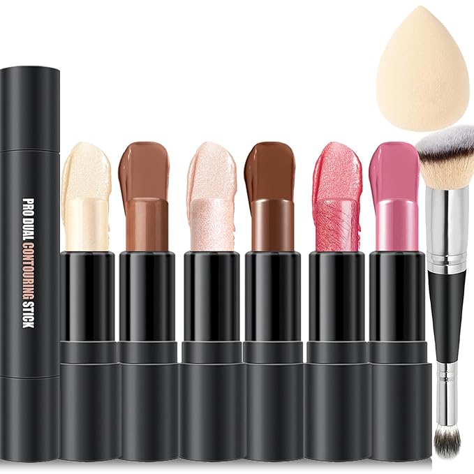 Halloween Promo: 6 Colors Cream Contour Stick Makeup Kit