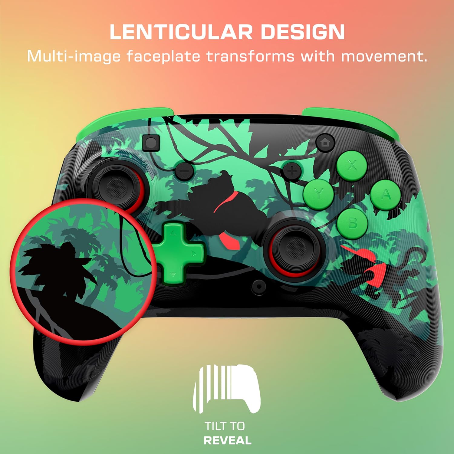 Nintendo Switch Wireless Pro Controller – Jungle Edition