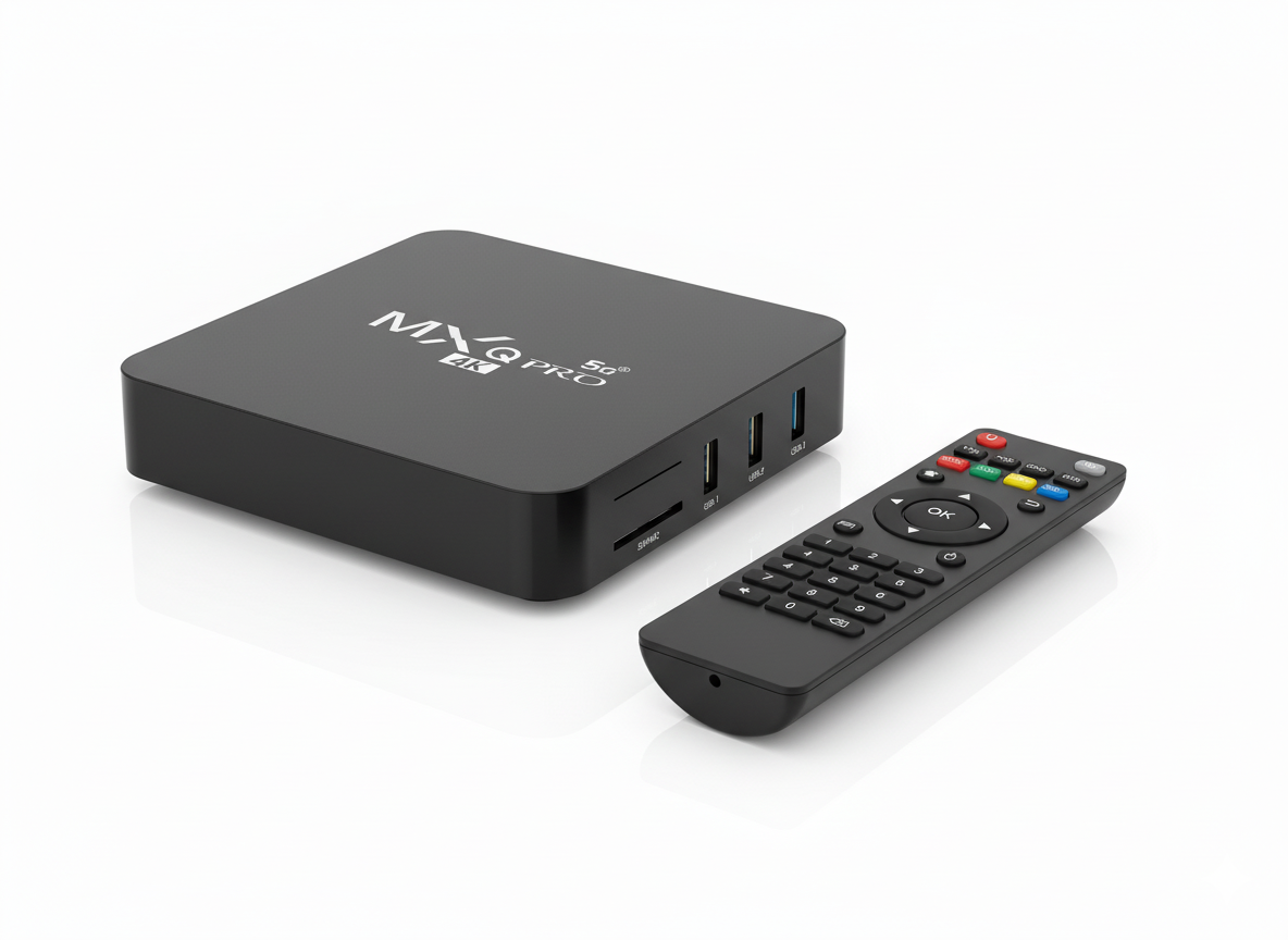 TV Box Android MXQ Pro 5G 4K – 8GB RAM + 128GB / Android 13