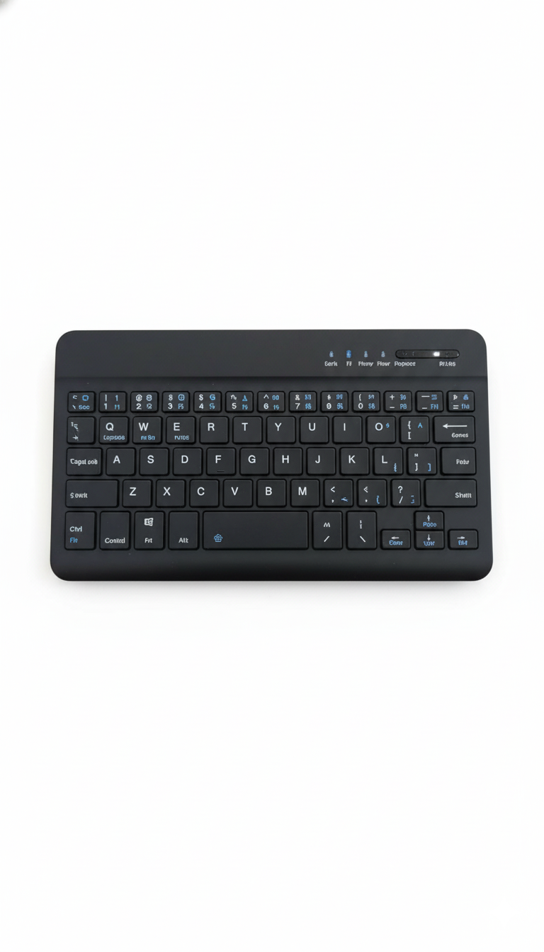 Mini Teclado Bluetooth Inalámbrico para Teléfonos y Tabletas