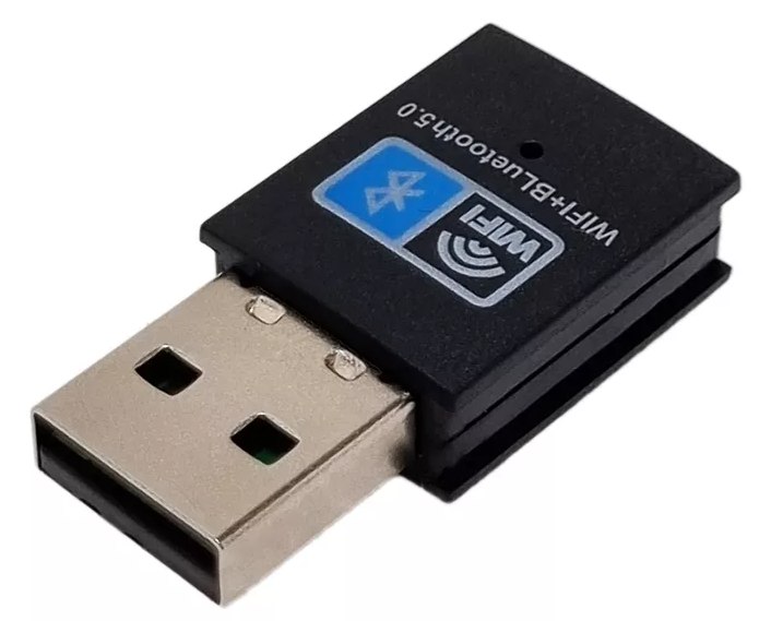 Adaptador USB Wifi y Bluetooth Inalámbrico 5.0 