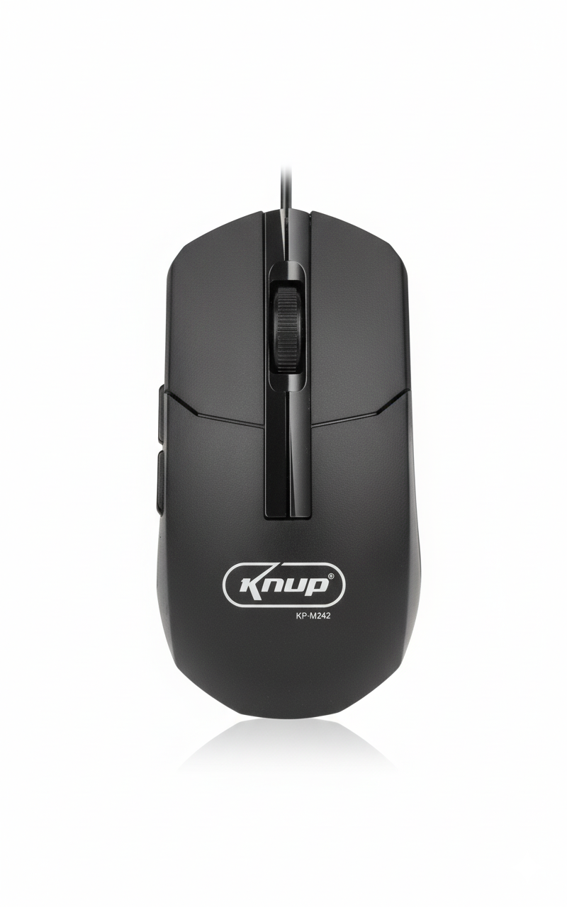 Mouse con Cable Knup KP-M242 USB 1200 DPI