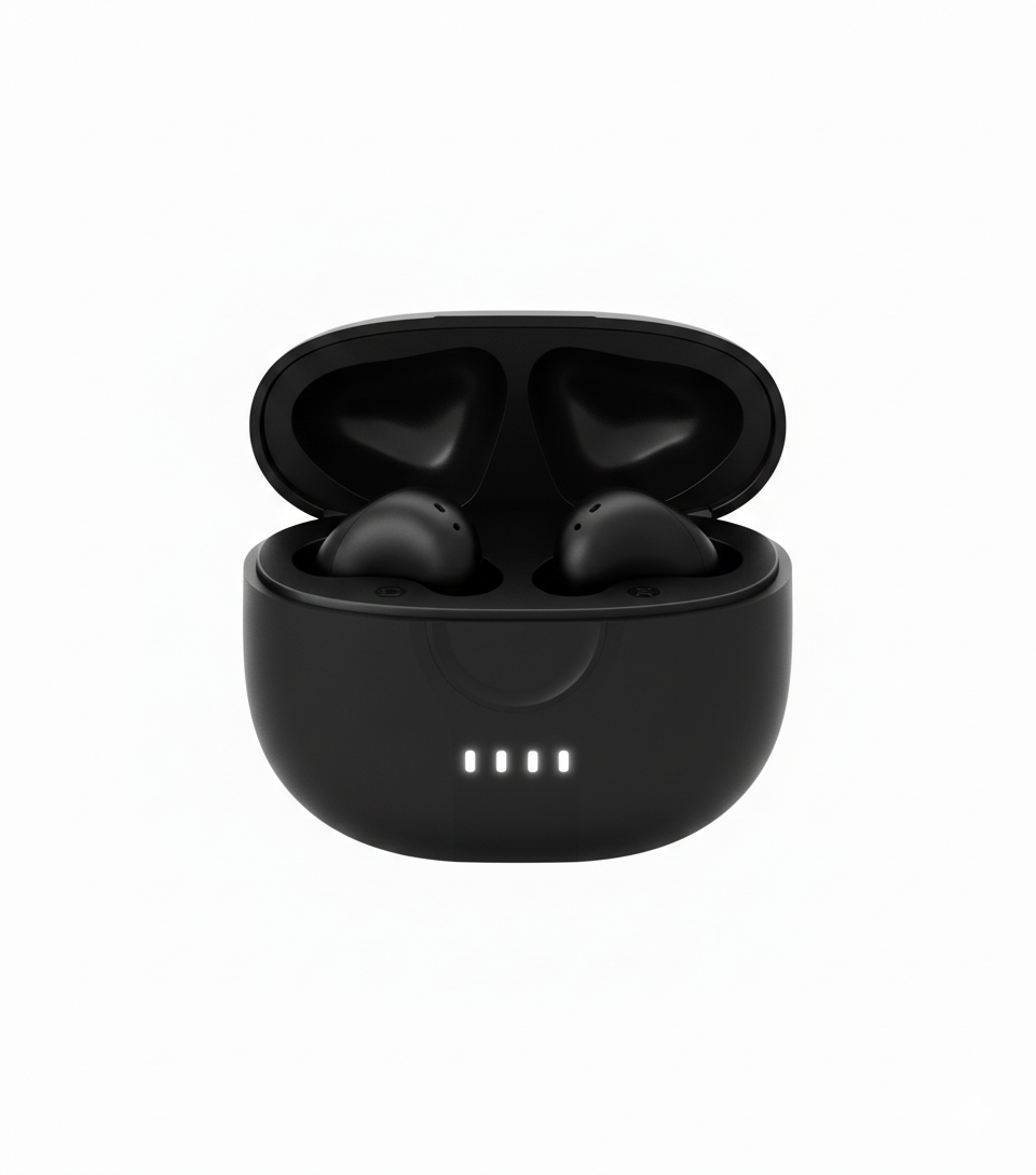 Auriculares Bluetooth 5.3 Tomate T-522BT TWS 30h Batería App Control