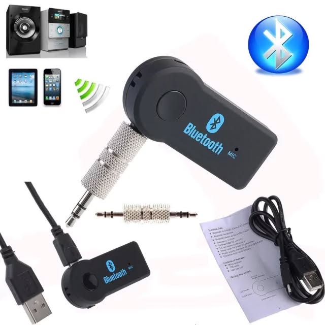 Receptor Bluetooth Audio Auto 3.5mm