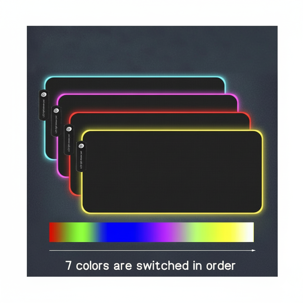 MOUSE PAD SEISA LED LIGHT 